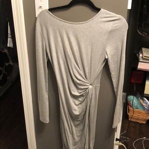 Long sleeve Grey dress